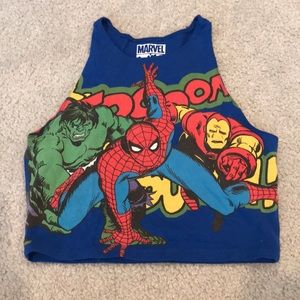 Marvel Crop Top